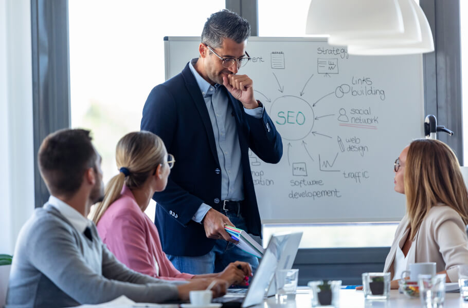 A meeting of data analysts