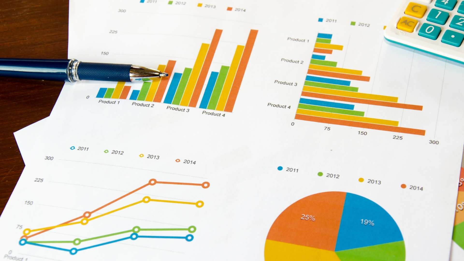 different graphs showing growth engagements