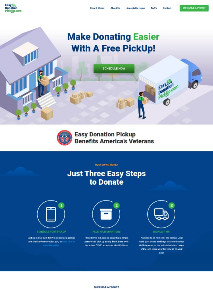 Easy Donation Pickup Featured