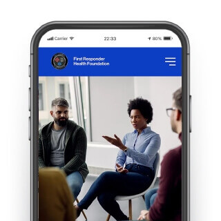 First Responder Mobile view