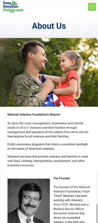 Free Donation Pickup Innerpage