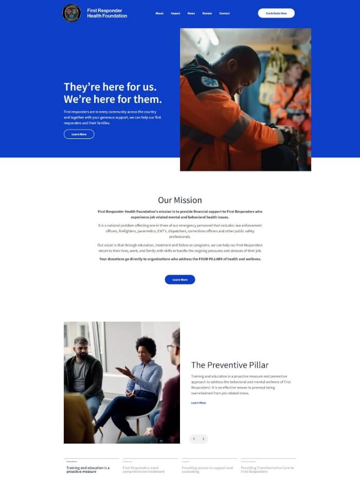 First Responder Health Foundation Featured