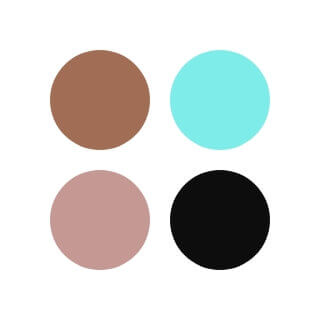 Gina Hendrix Color palette