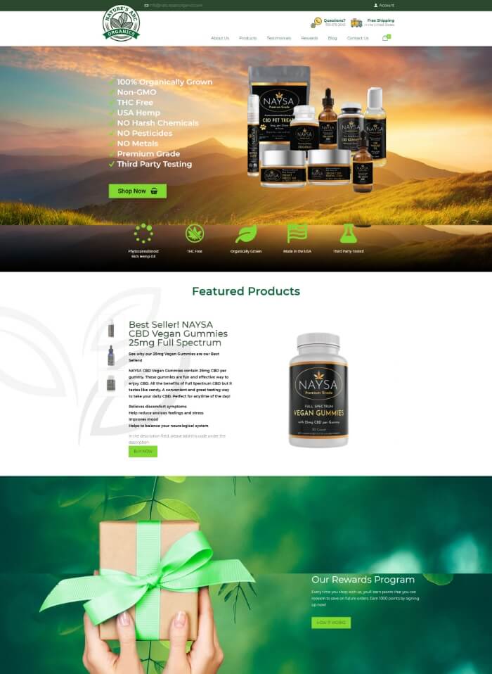 Nature’s Arc Organics Featured