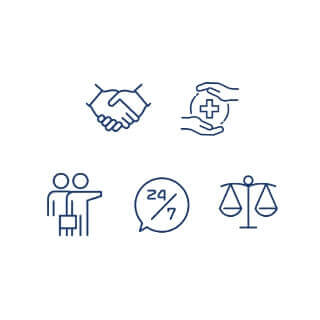 Smith Legal Center Icon set