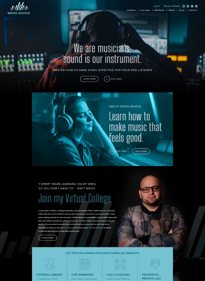 Weiss Advice Featured