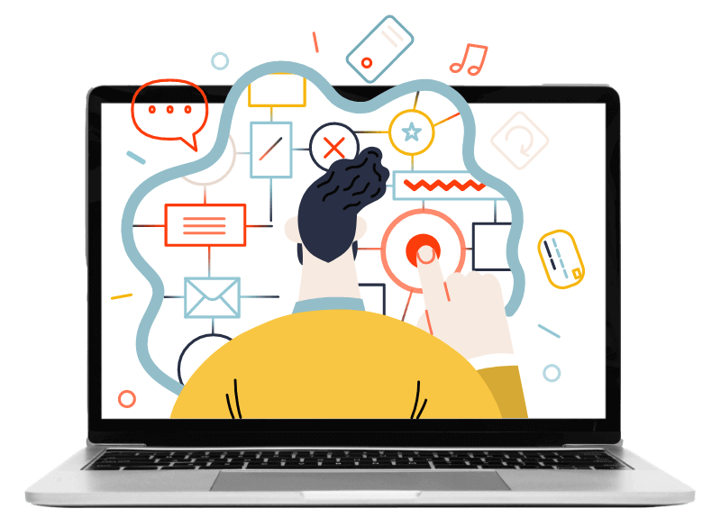 A person integrate everything